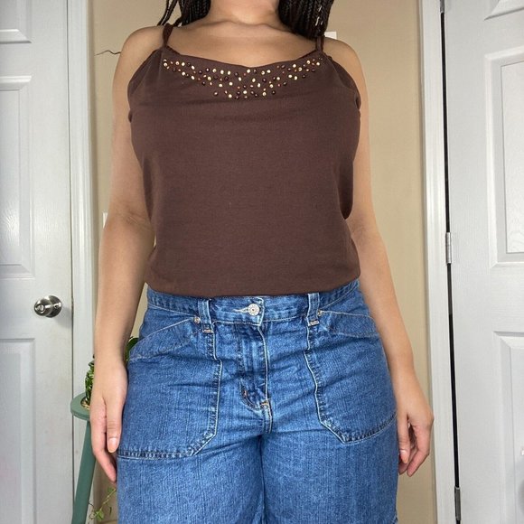 Faded Glory Vintage Y2k Denim Shorts - Picture 1 of 4
